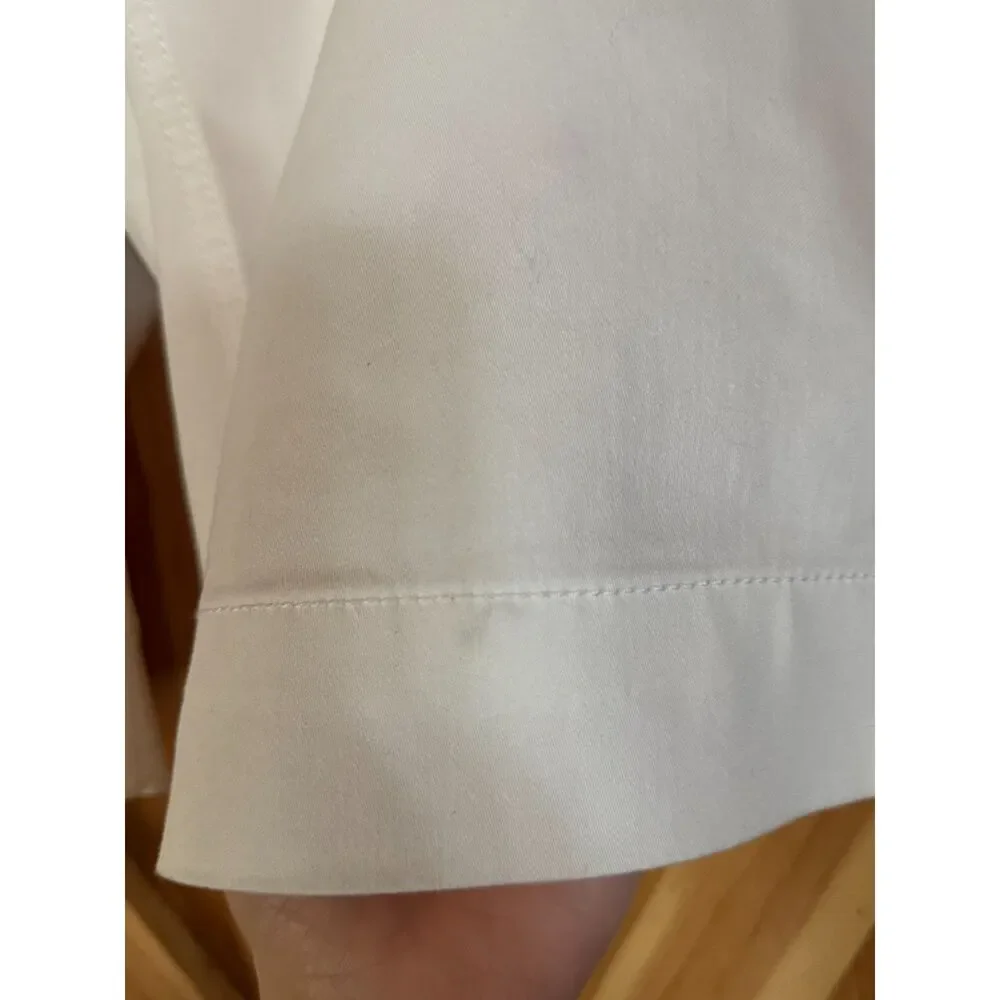 Cato NWT White Bermuda Shorts Womens 18W High Rise Plus Size Stretch Summer